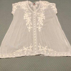 Johnny Was Floral Flowly Tunic